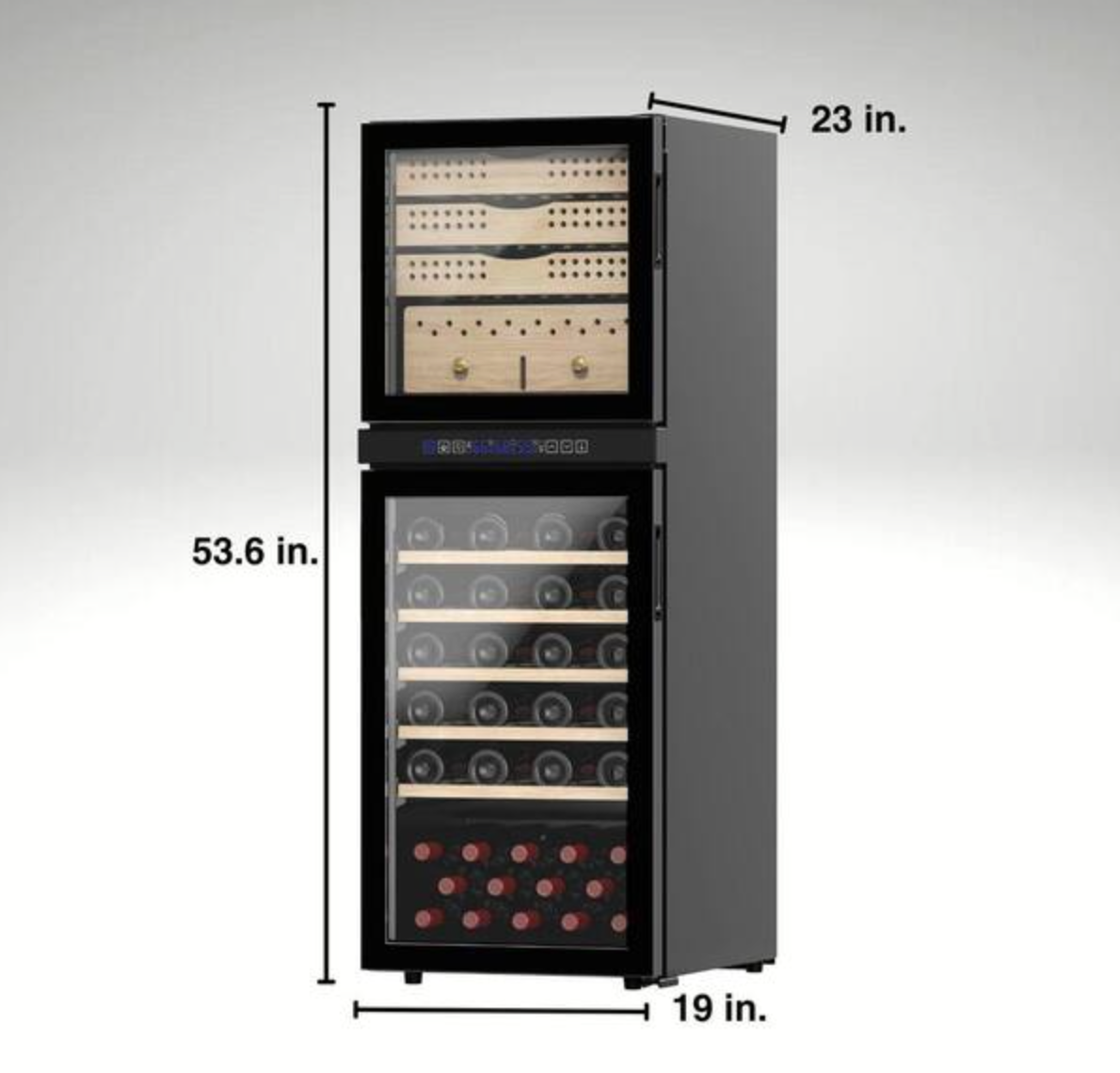 Havana Vino 2-in-1 Cigar Humidor & Wine Refrigerator